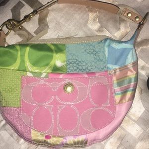 Coach patchwork bag